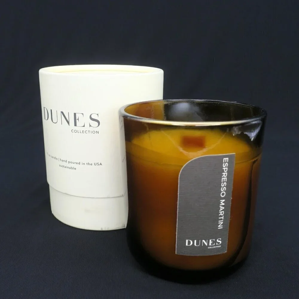 DUNES Collection ESPRESSO MARTINI Candle 11 oz Hand Poured USA Limited Edition